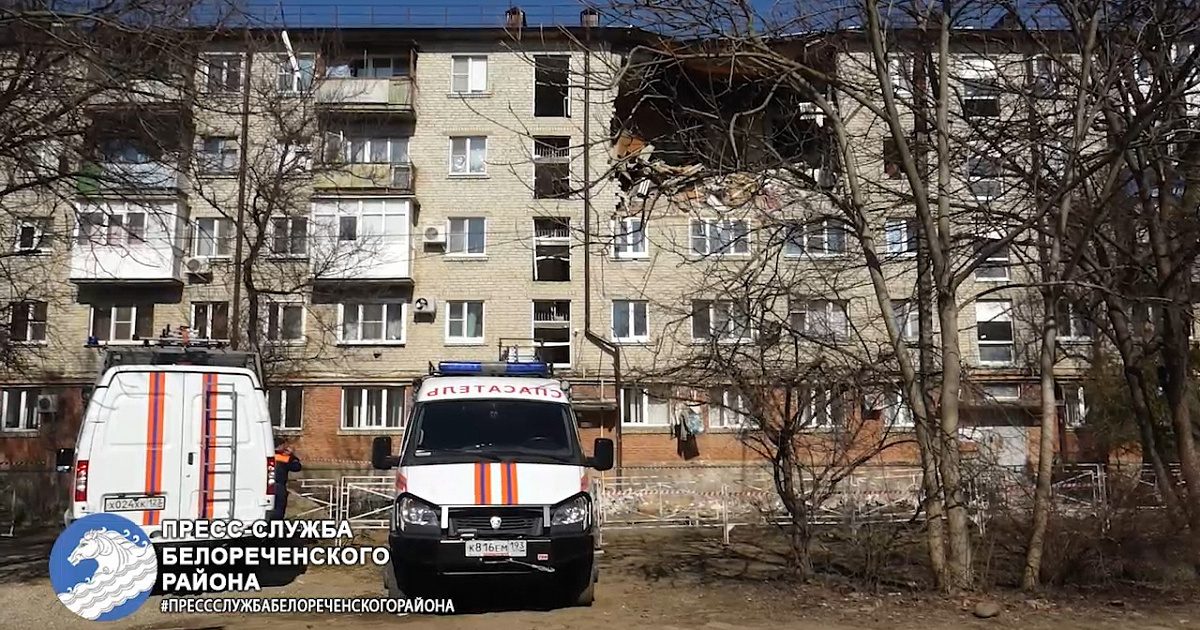 В Краснодаре скончался получивший 70% ожогов при взрыве газа житель Белореченска
