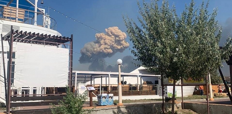 Очевидцы взрывов в крымской Новофедоровке рассказали новые подробности