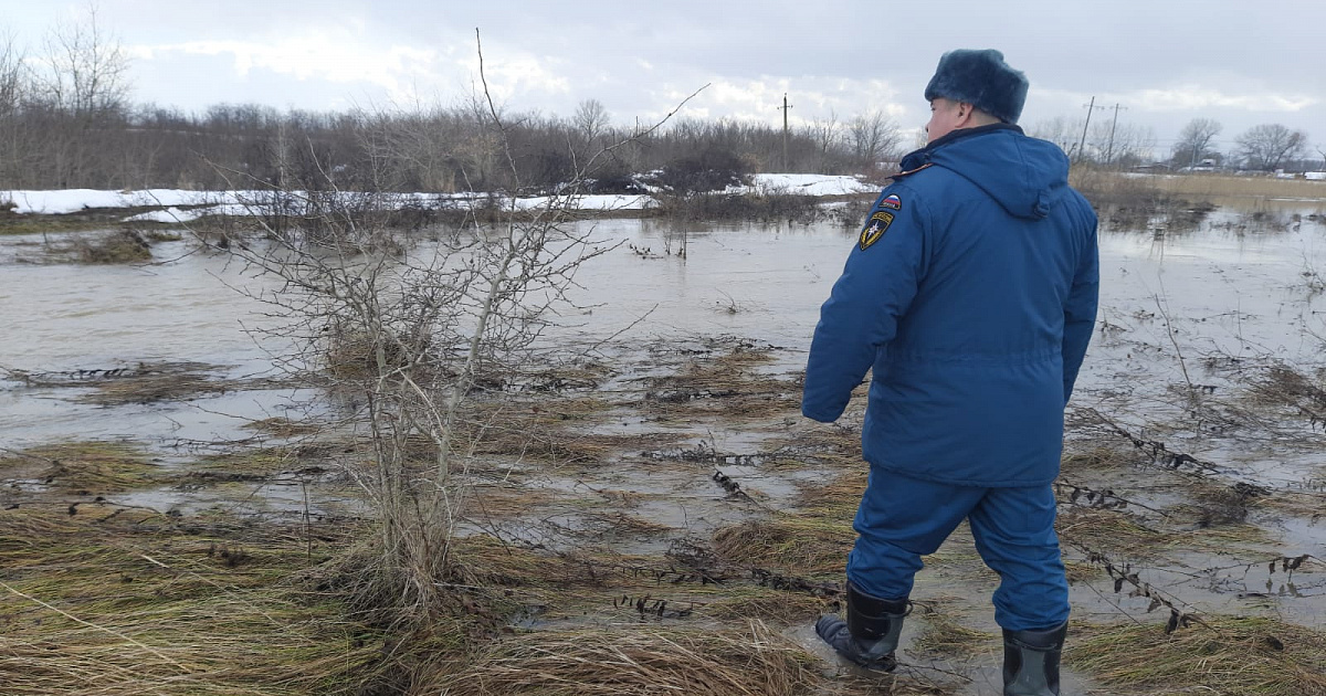 В Славянском районе Кубани вода затопила 400 дворов и 135 домов