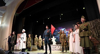 В краснодарском Театре Защитника Отечества прошел первый спектакль