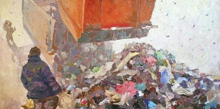 «В Краснодаре начались «мусорные войны»!» Жильцы ЖК закидали мусором подъезд управляющей компании, которая не вывозит отходы – ВИДЕО