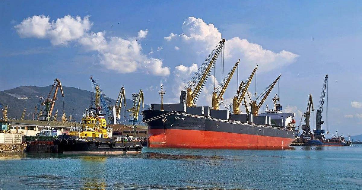 В Новороссийске задержали британское судно, оно перевозило оружие для ВСУ