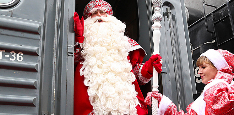 Всероссийский  Дед Мороз добрался из Великого Устюга до Сочи