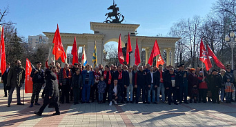 Коммунисты Кубани отметили создание Рабоче-Крестьянской Красной армии