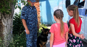 На Кубани служебная собака помогла найти потерявшихся школьниц