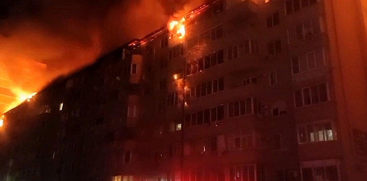В Краснодаре во время пожара погиб пенсионер