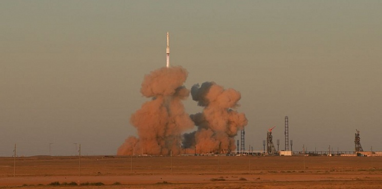 Модуль «Наука» запущен на ракете «Протон-М» с космодрома Байконур